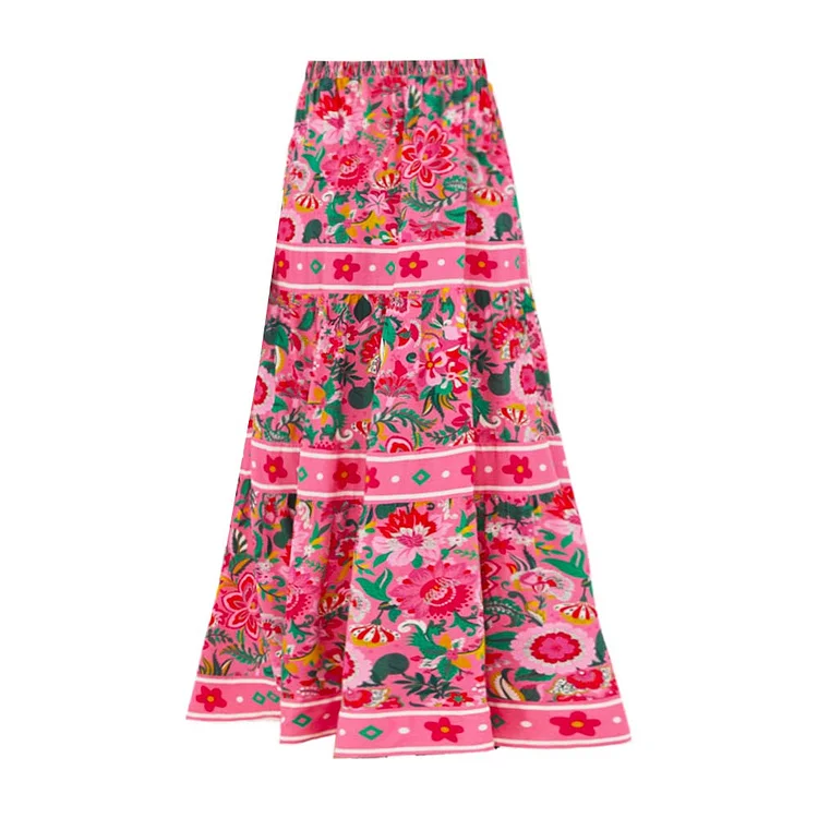 ワンピースその他   Here is the pink premium AOP skirt ZARA SS24 PLEATED CAPE SKIRT ZW COLLECTION PINK SZ S | 2731