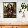 uk.everydayedeals (Limited Stock)Cross Stitch - 11ct Counted - Fille elfe (40*50cm)