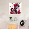 (Multi-Style) Colorful Unicorn-14CT Counted Cross Stitch 40*40cm/15.75*15.75in