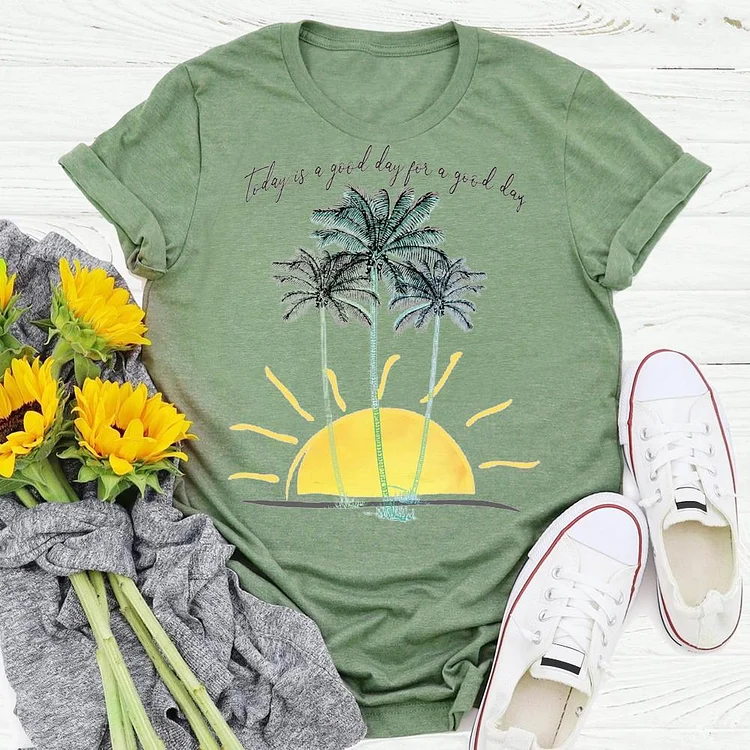 sun Summer life T-shirt Tee - 01833