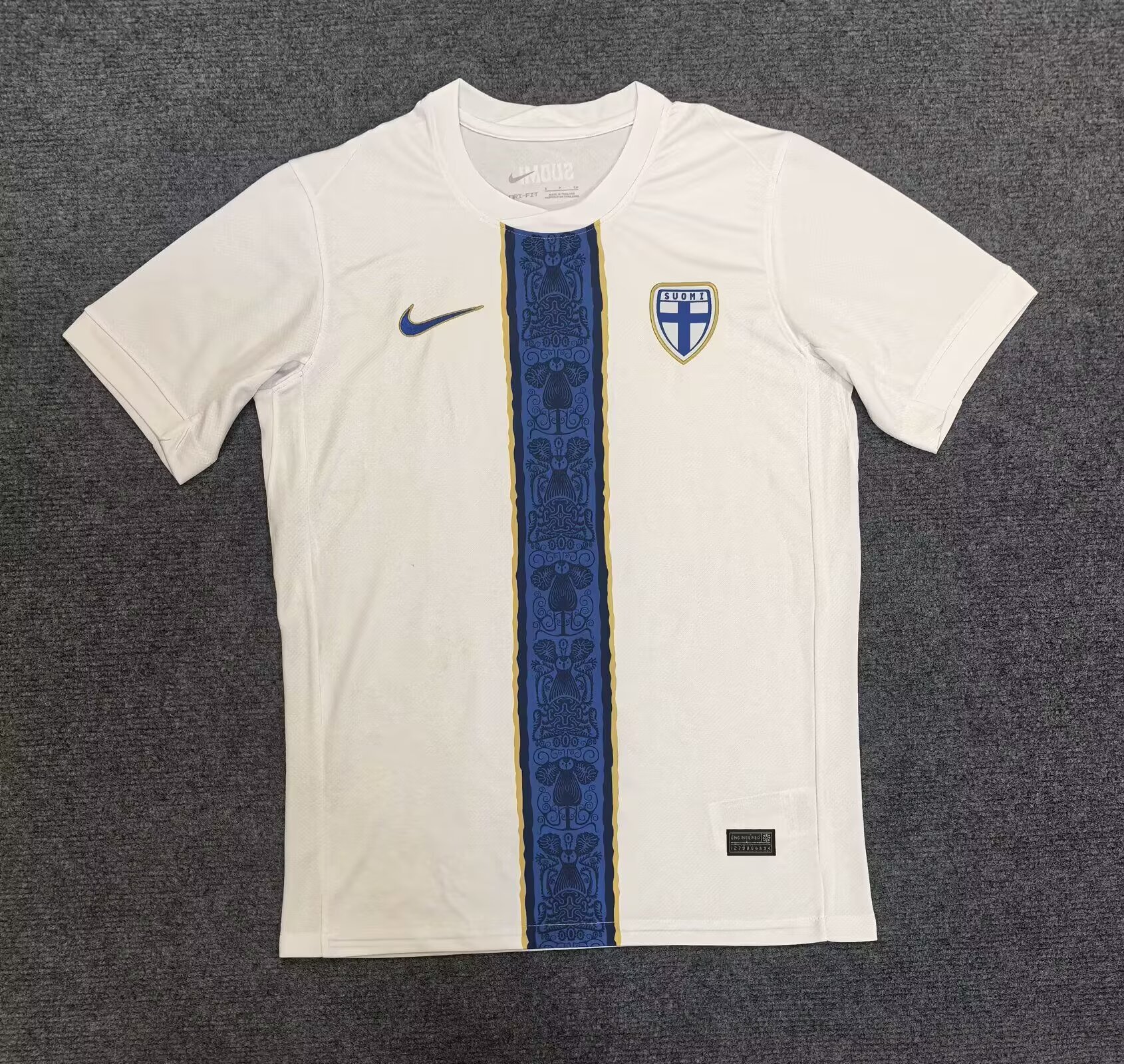 2025 Finland home white Thai version football shirt