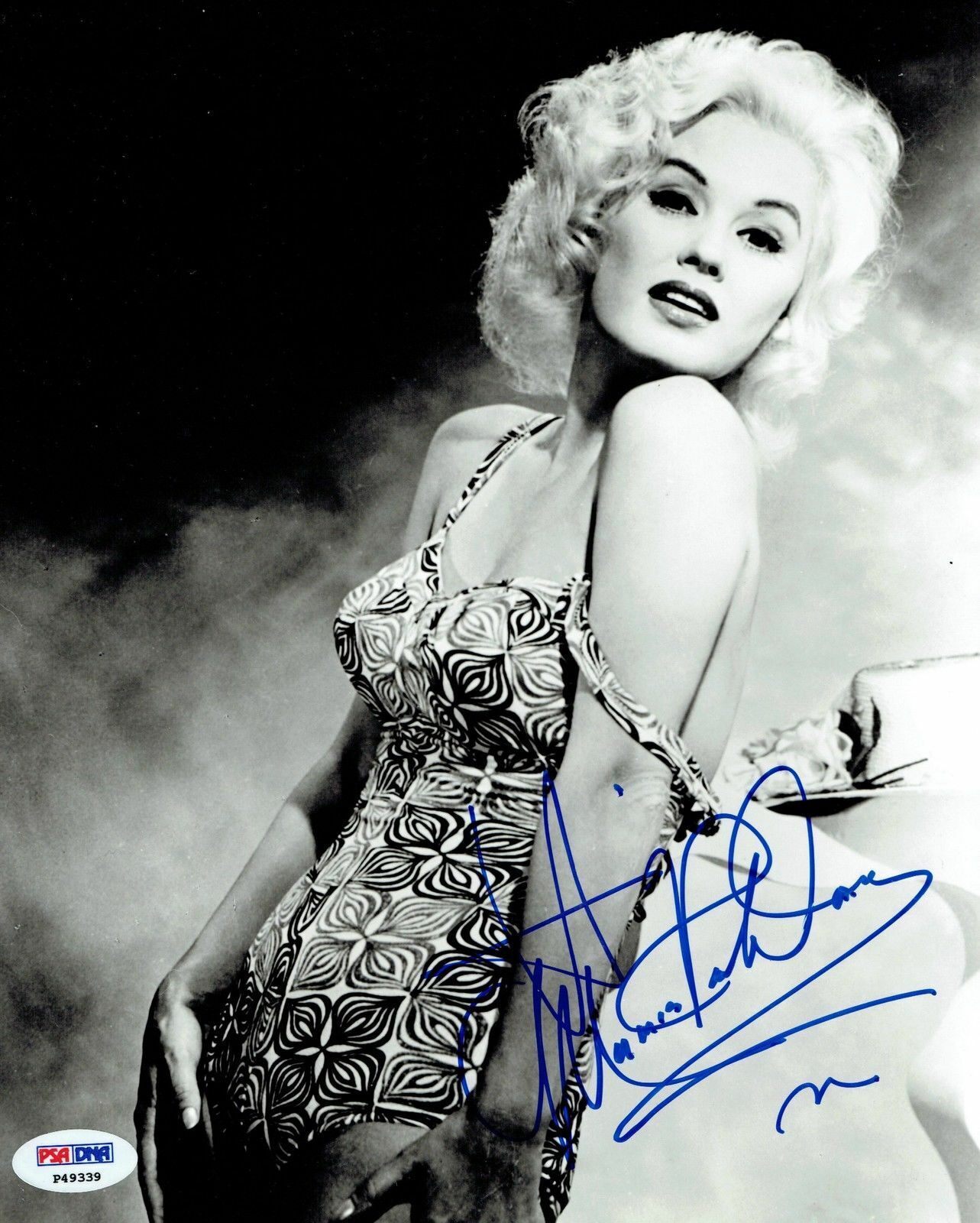 Mamie Van Doren Signed Authentic Autographed 8x10 Photo Poster painting (PSA/DNA) #P49339