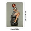 Pin up Girl - Metal Tin Signs(8*12Inch/12*16Inch) - Garage
