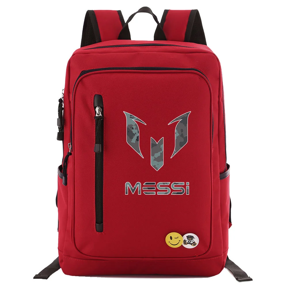 Buzzdaisy Get Ready for School with Lionel Messi Printed Backpack - Large Capacity and Computer Protection for 15-inch Laptop