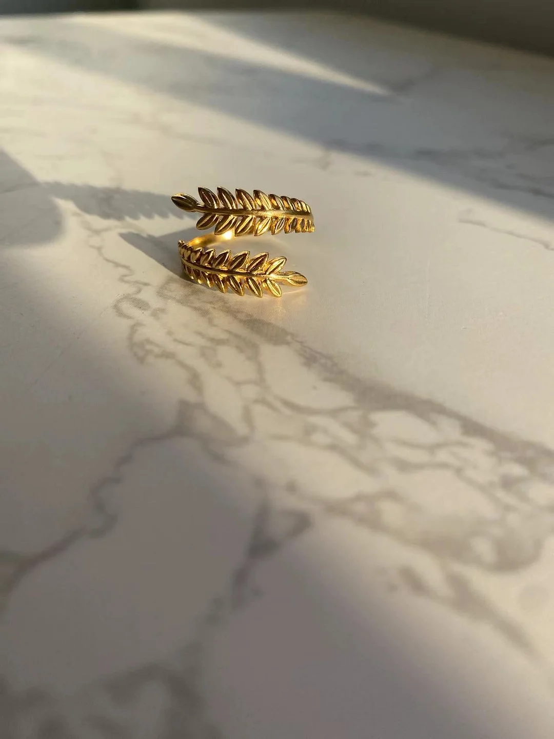 Crystal Fern Ring