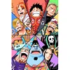 ONE piece-full round diamond painting-40*60cm-grande taille