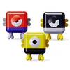 StepBot Small Infantry Robot Desktop Ornaments Pet Decompression Toy