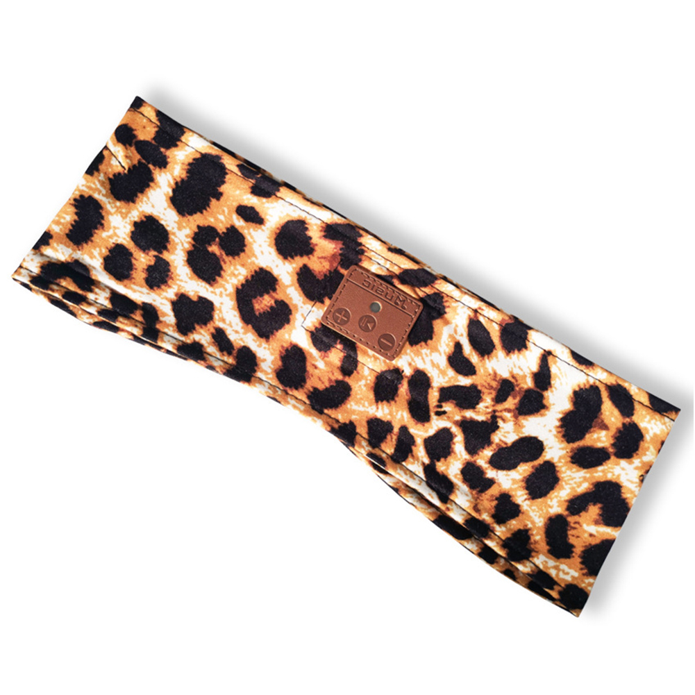 

Bluetooth 5.0 Music Leopard Headband Wireless Sports Headwear for Sleeping, 501 Original