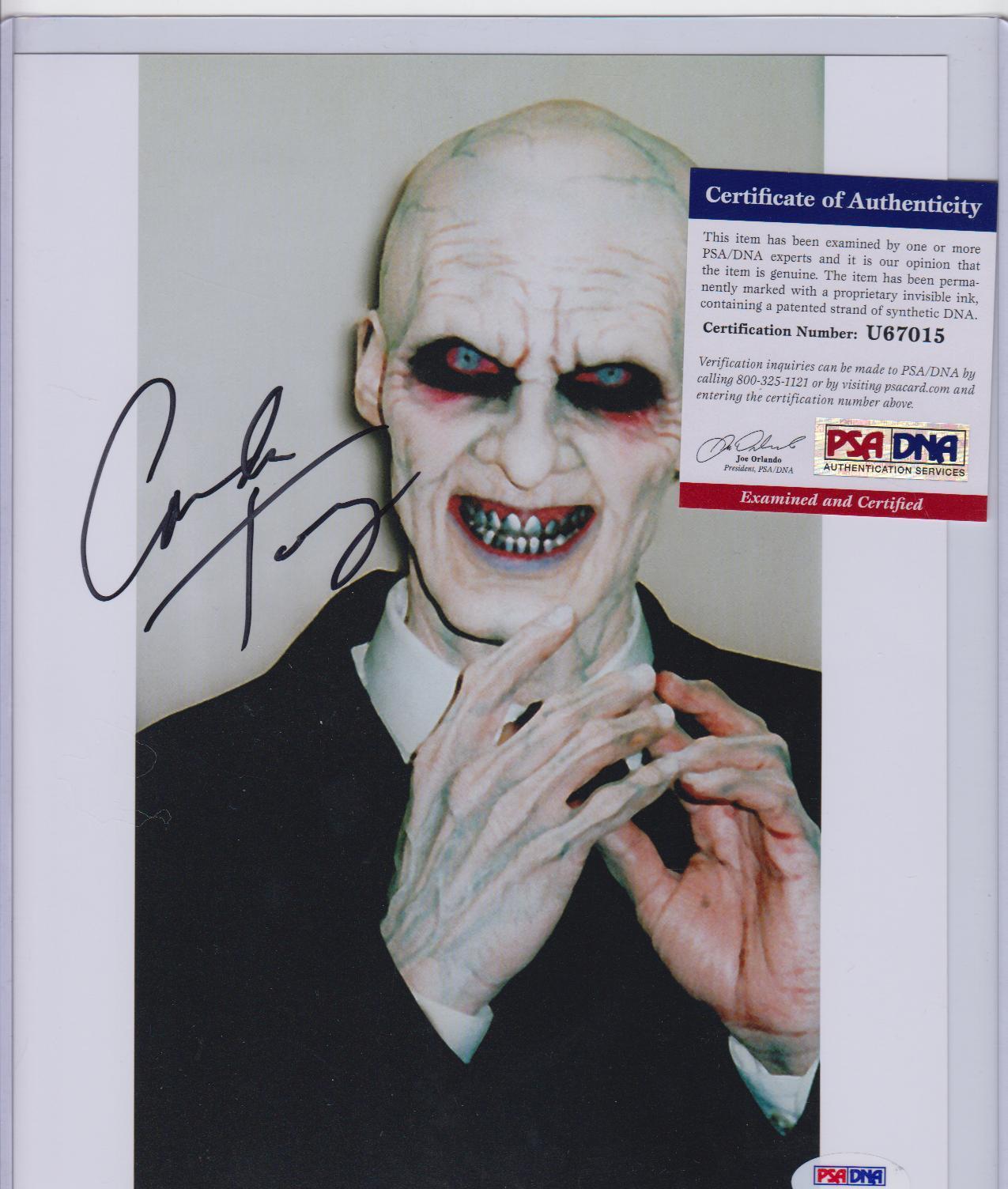 CAMDEN TOY SIGNED AUTOGRAPH AUTO 8X10 PSA DNA CERTIFIED