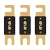VEXUNGA 50A ANL Fuse 50 Amp Inline Blade Fuses 32V for Car Audio Inverter Automotive Stereo (Pack of 3 pcs)
