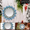Mandala DIY Diamond Painting Mirror Kit Diamond Art Makeup Mirror for Beginners