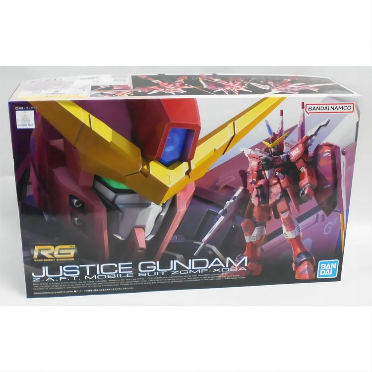 AC】1/144 RG 09 ZGMF-X09A ジャスティスガンダム(機動戦士