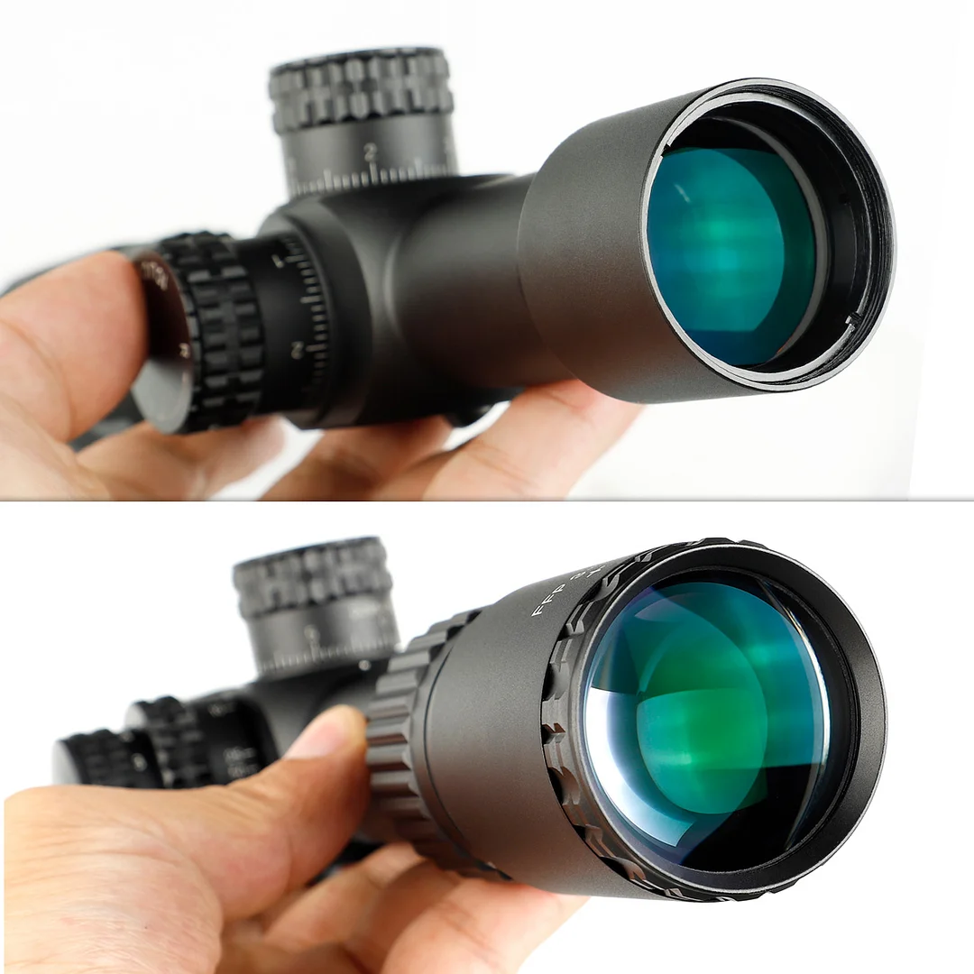 ohhunt® 3-15X32 SFIR First Focal Plane 11 Level Red Illuminator Side Parallax Tactical FFP Scope 
