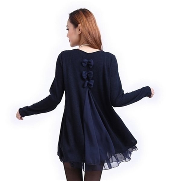 new Spring/Autumn New Oversized Knitwear Cute Loose Pullover Woman Dresses Knitted Sweater Plus Size S-5XL - Shop Trendy Women's Clothing | LoverChic