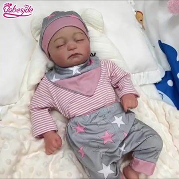 Babeside Sleeping Reborn Baby Connie 20'' Little Infant Girl Healing of the Heart with Heartbeat Coos and Breath