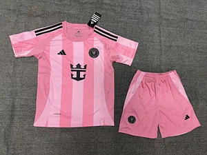 2025/2026 Inter Miami Home Soccer Jersey 1:1 Thai Quality Kids Size