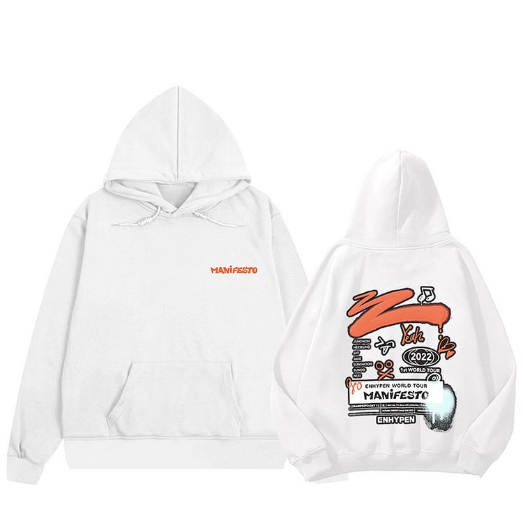 ENHYPEN World Tour MANIFESTO Fashion Hoodie