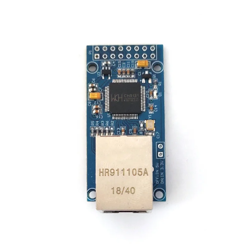 CH9121 Ethernet Serial Port Server Serial Port to Ethernet Adapter Single Chip Microcomputer Networking Module