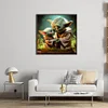Yoda Star Wars-11CT Stamped Cross Stitch 40*40cm