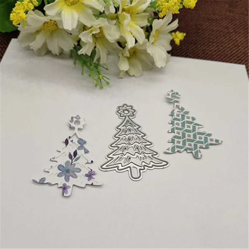 Christmas tree Metal Cutting Dies for DIY Scrapbooking Album Paper Cards Decorative Crafts Embossing Die Cuts