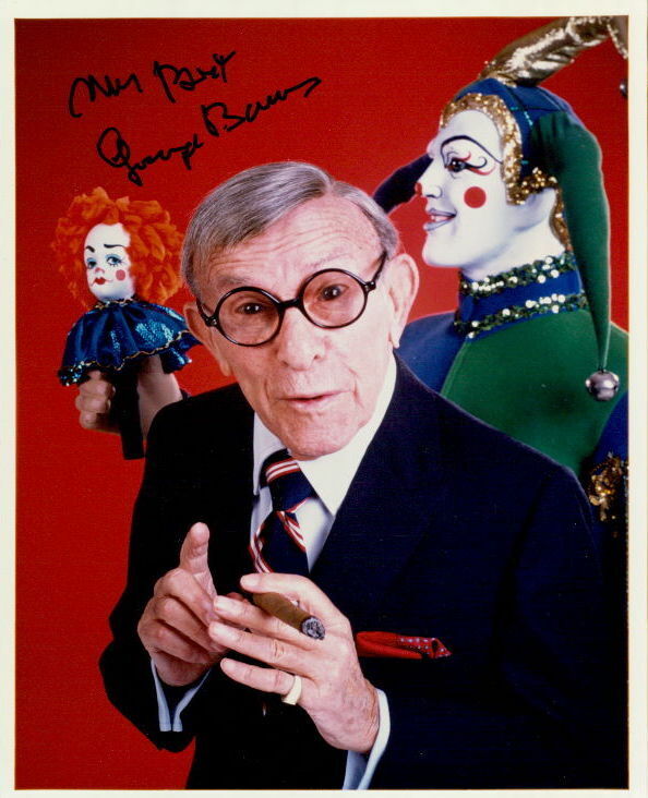 George Burns signed 8x10 Photo Poster painting in-person