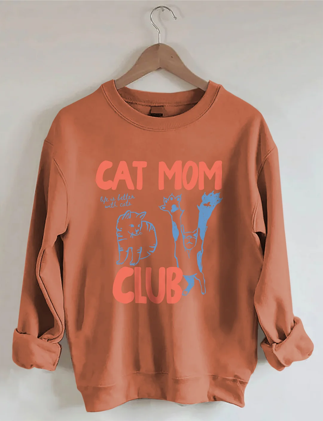 Cat Mom Club Sweatshirt