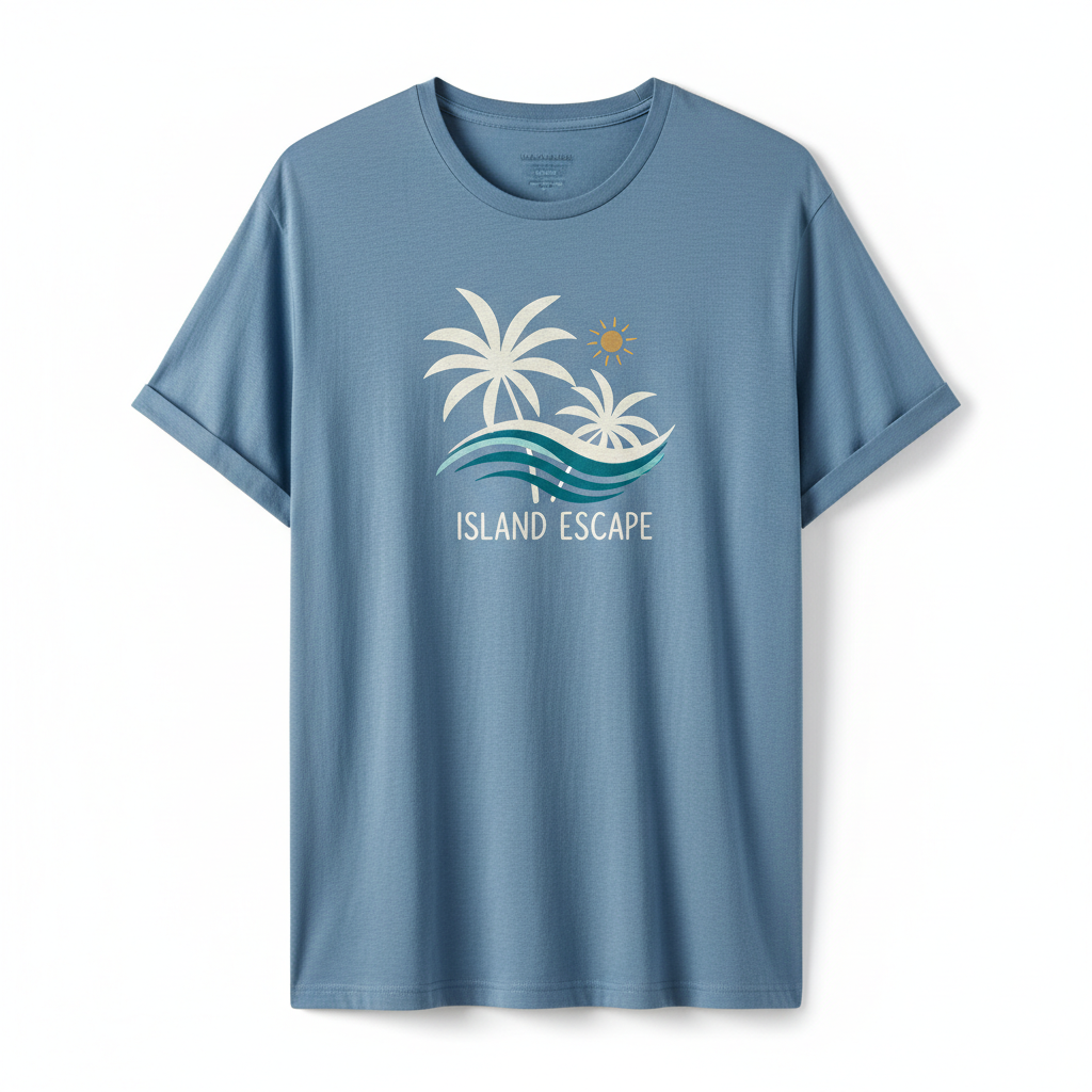 thesupersurf Blue Island Escape T-Shirt 