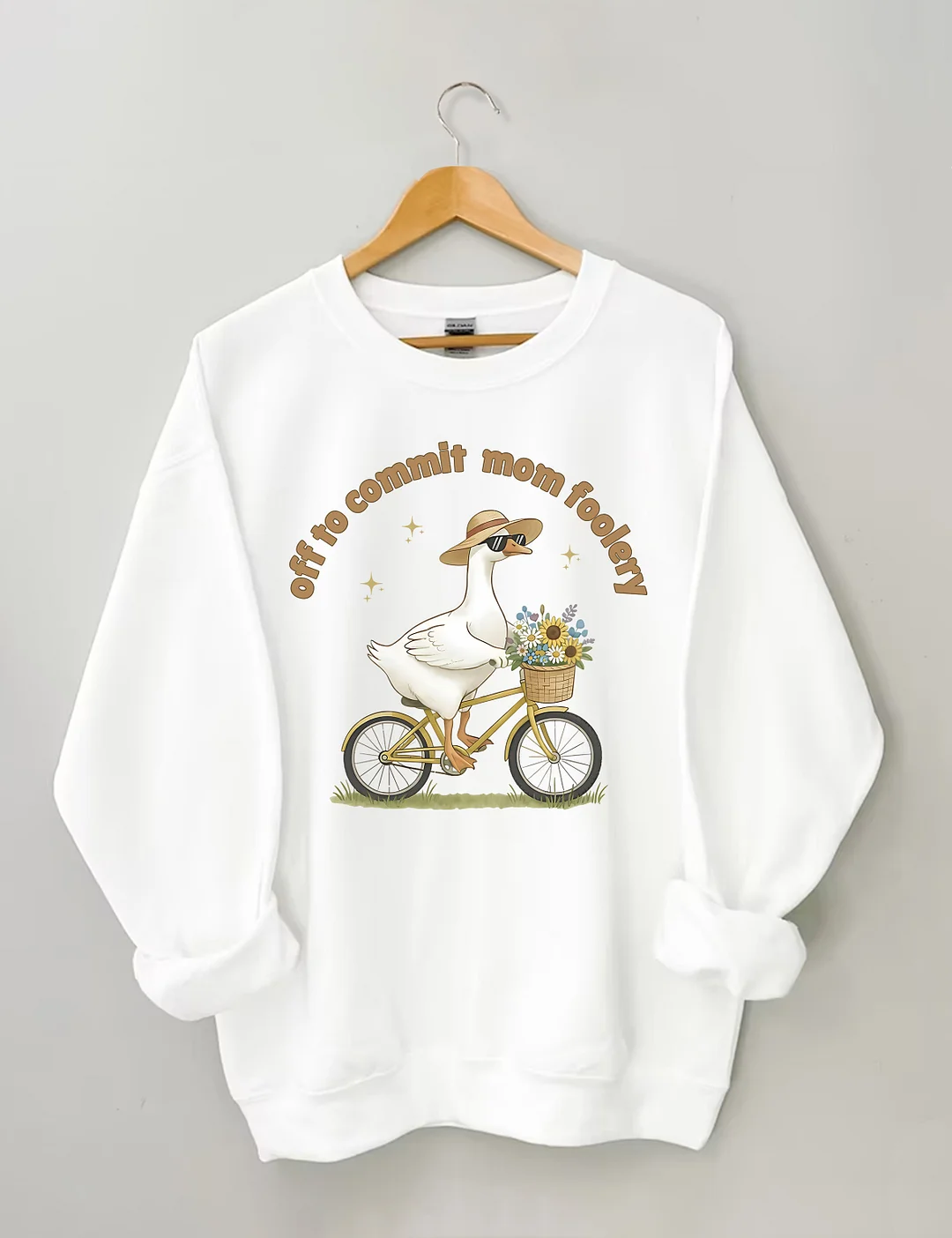 Off To Commit Mom Foolery Sweatshirt