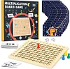 💥 Promotion- SAVE 48% OFF- Wooden Multiplication Board Game - BUY 2 GET EXTRA 10 % OFF
