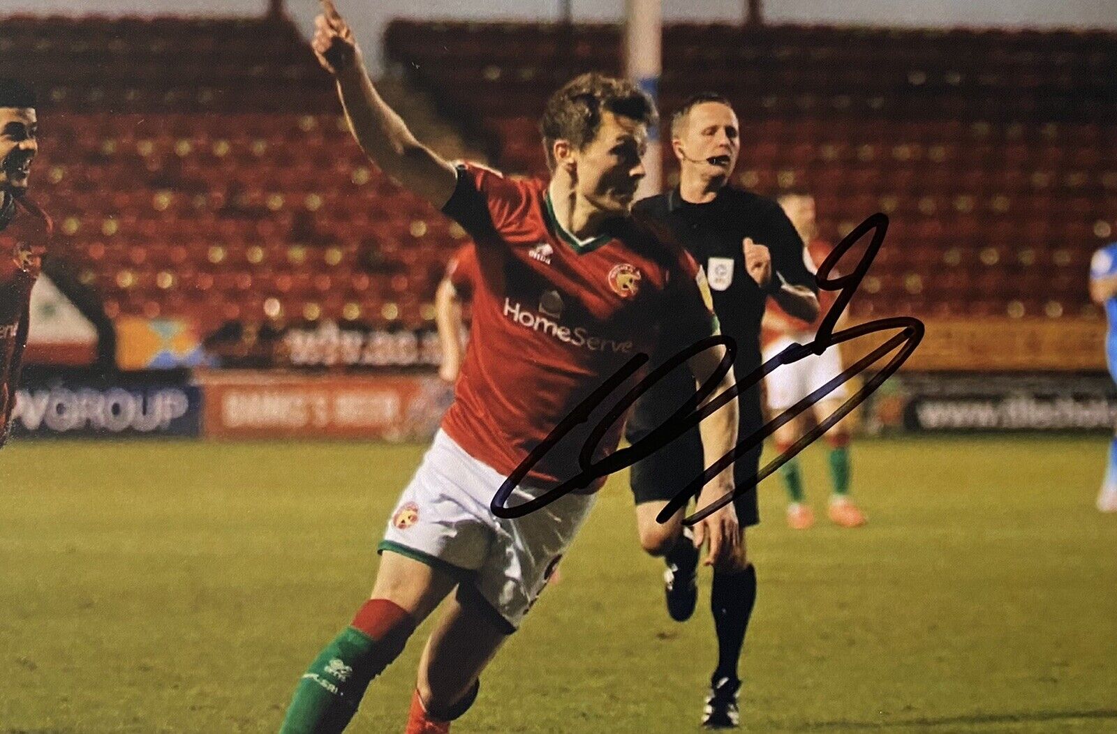 Caolan Lavery Genuine Hand Signed Walsall 6X4 Photo Poster painting 2