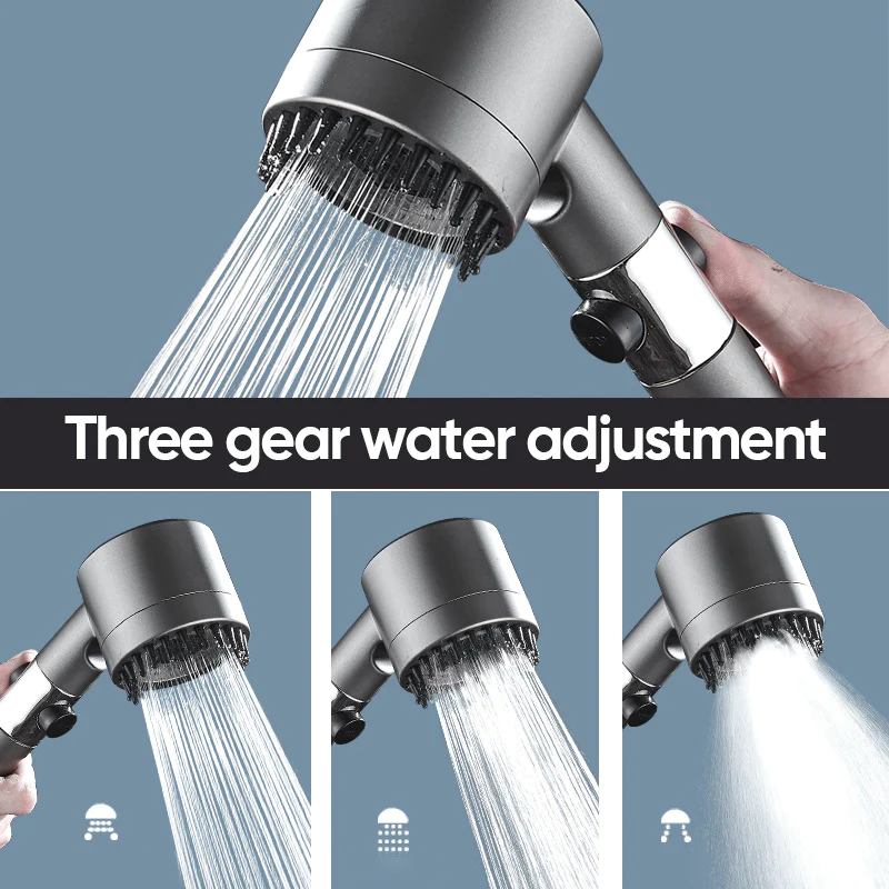 🛀Multi-functional High Pressure Shower Head Set💧