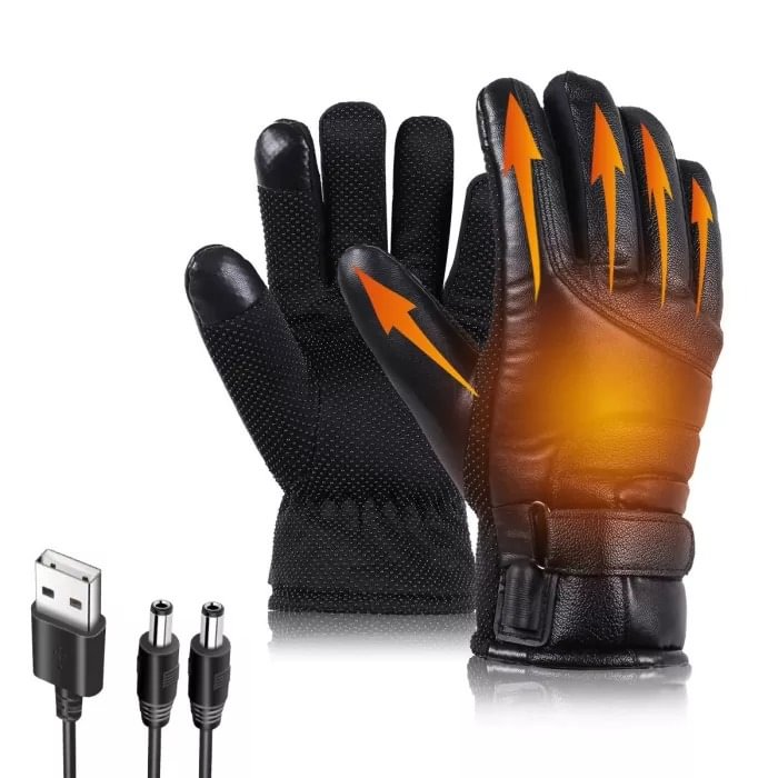 Electric Waterproof Heated Gloves with Touch Screen Sensor - vzzhome