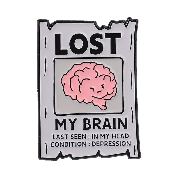 Foto del pin Cerebro Desorientado Perdido