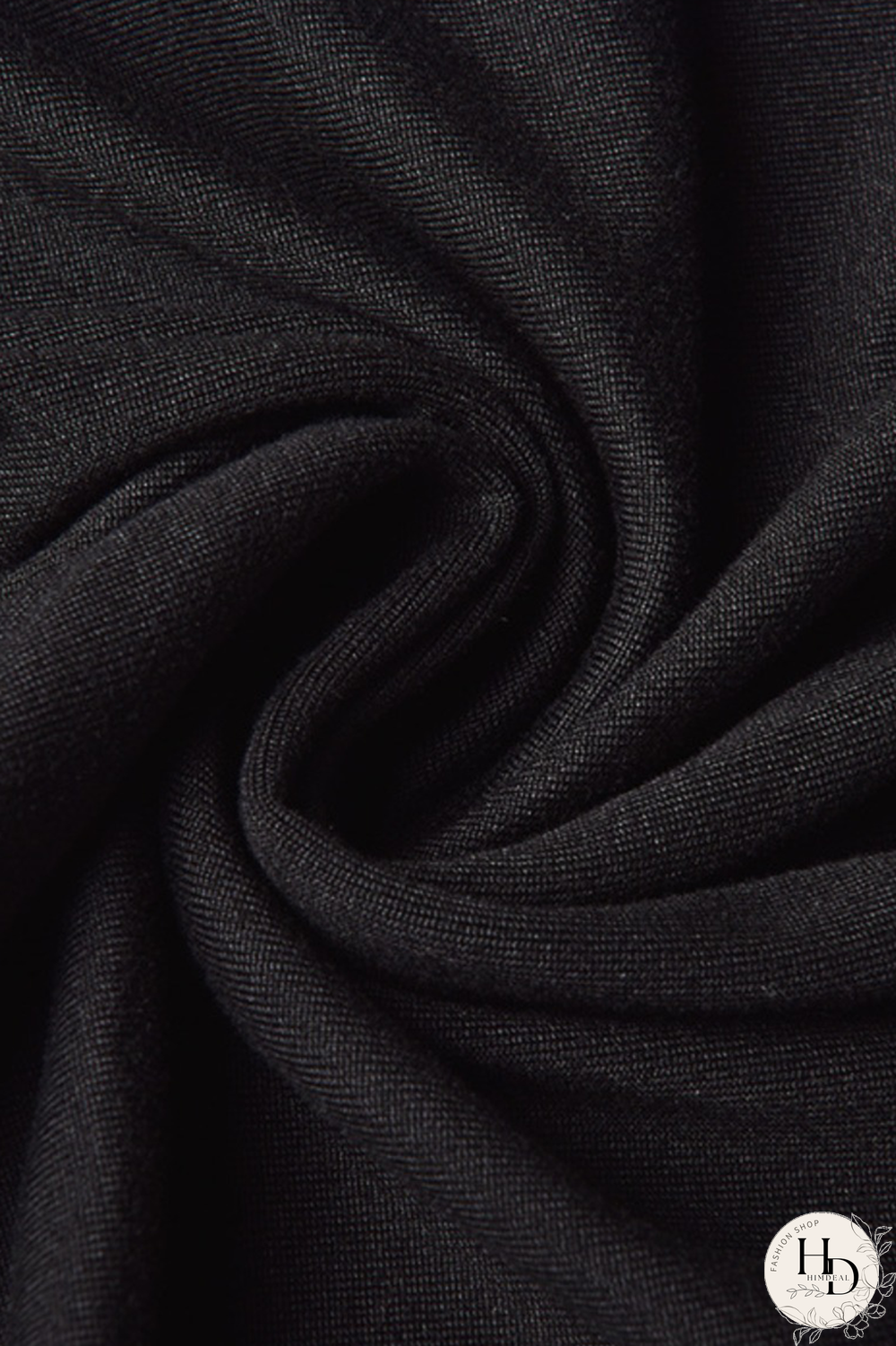 Black Fashion Casual Print Split Joint O Neck Tops