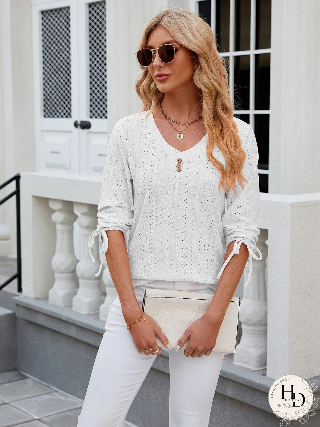 Versatile Knit Mock Neck T-Shirt