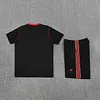 2025/2026 Manchester United Pre-Match Training Black Shirt+Shorts 1:1 Thai Quality