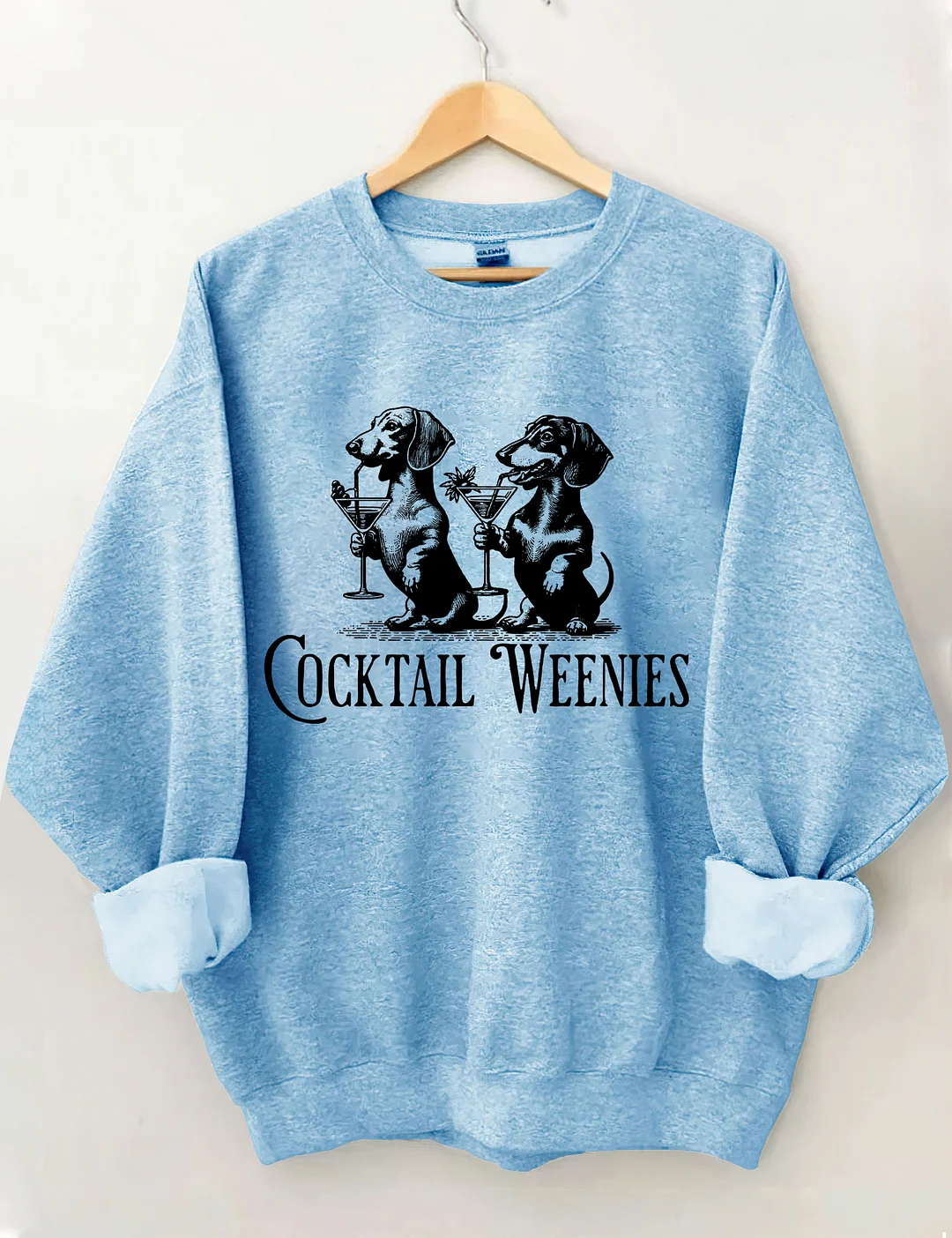 Cocktail Weenies Dachshund Sweatshirt