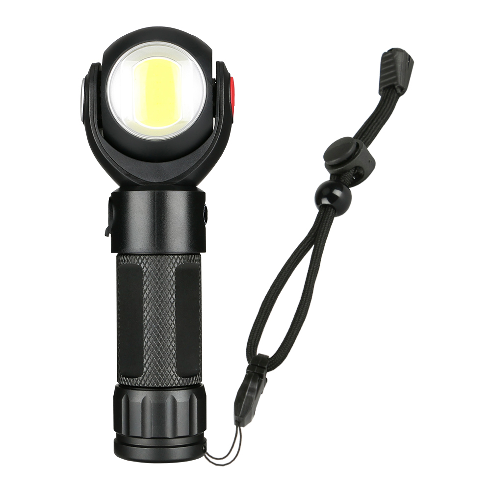

LED Magnetic Attraction Flashlight Portable USB Rechargeable Torch Light, 501 Original