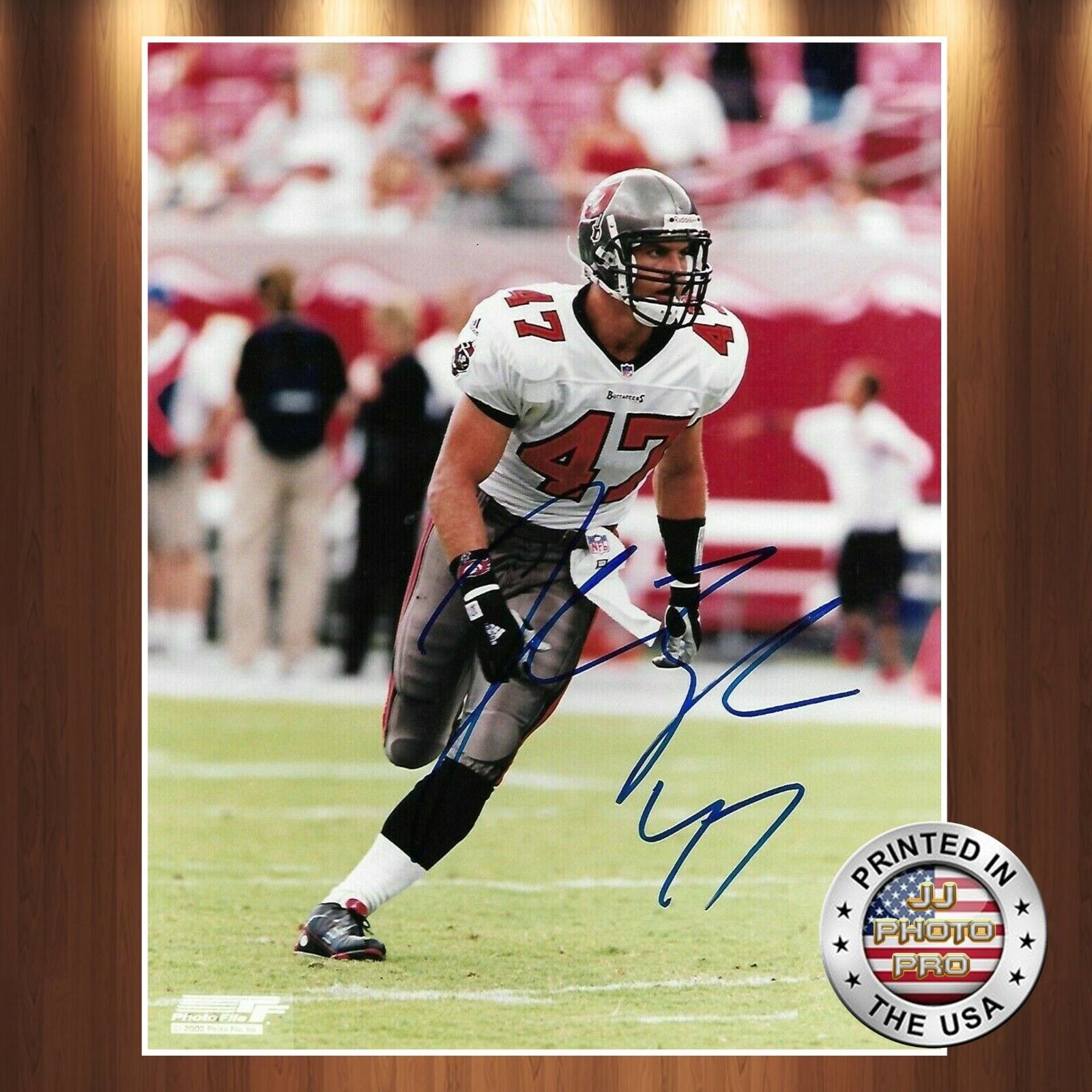 John Lynch Autographed Signed 8x10 Photo Poster painting (Buccaneers) REPRINT