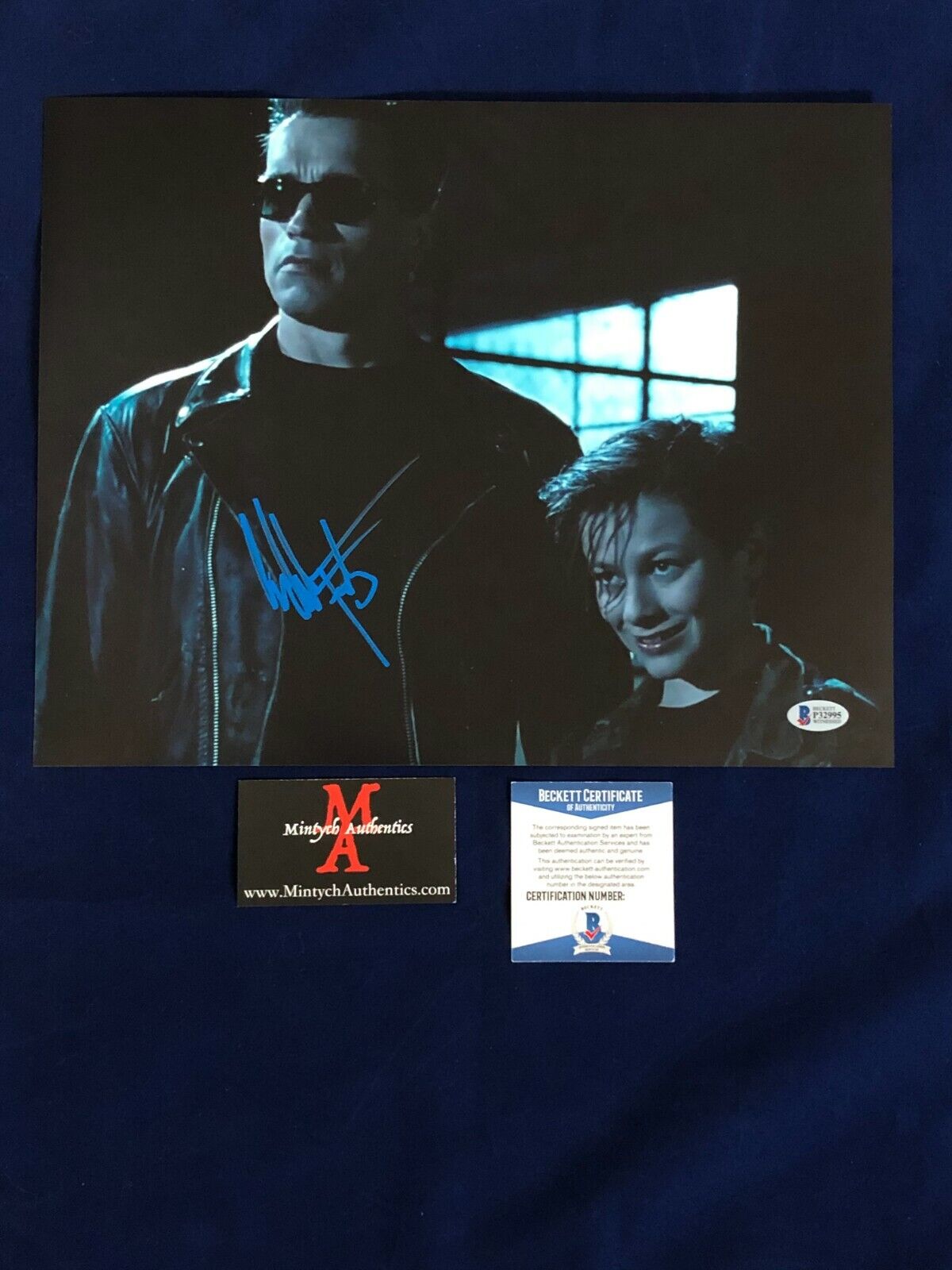 EDWARD FURLONG AUTOGRAPHED SIGNED 11x14 Photo Poster painting! TERMINATOR 2! JOHN CONNOR BECKETT