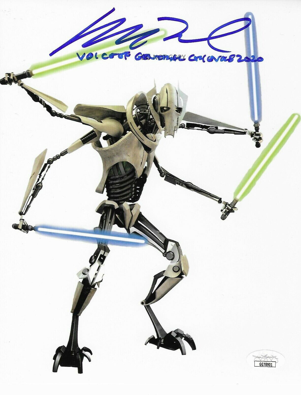 Matthew Wood Autograph Signed 8x10 Photo Poster painting Star Wars General Grievous REPRINT