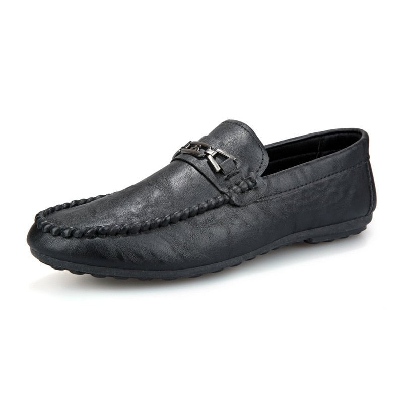 Men Loafers Shoes Driving Fashion Boat Footwear Man Brand Leather Moccasins Men'S Shoes Men Comfy Drive Men's Casual Shoes