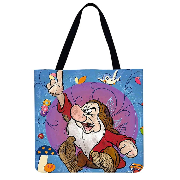 Cartoon Fairy - Linen Tote Bag