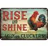 Chickens - Vintage Metal Signs(12*8Inch) - Chicken