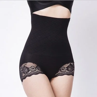 Jerrinut High Waist Trainer Body Shaper Slimming Butt Lifter Underwear Women's Binders and Shapers Corset Sexy Briefs 5 Colors