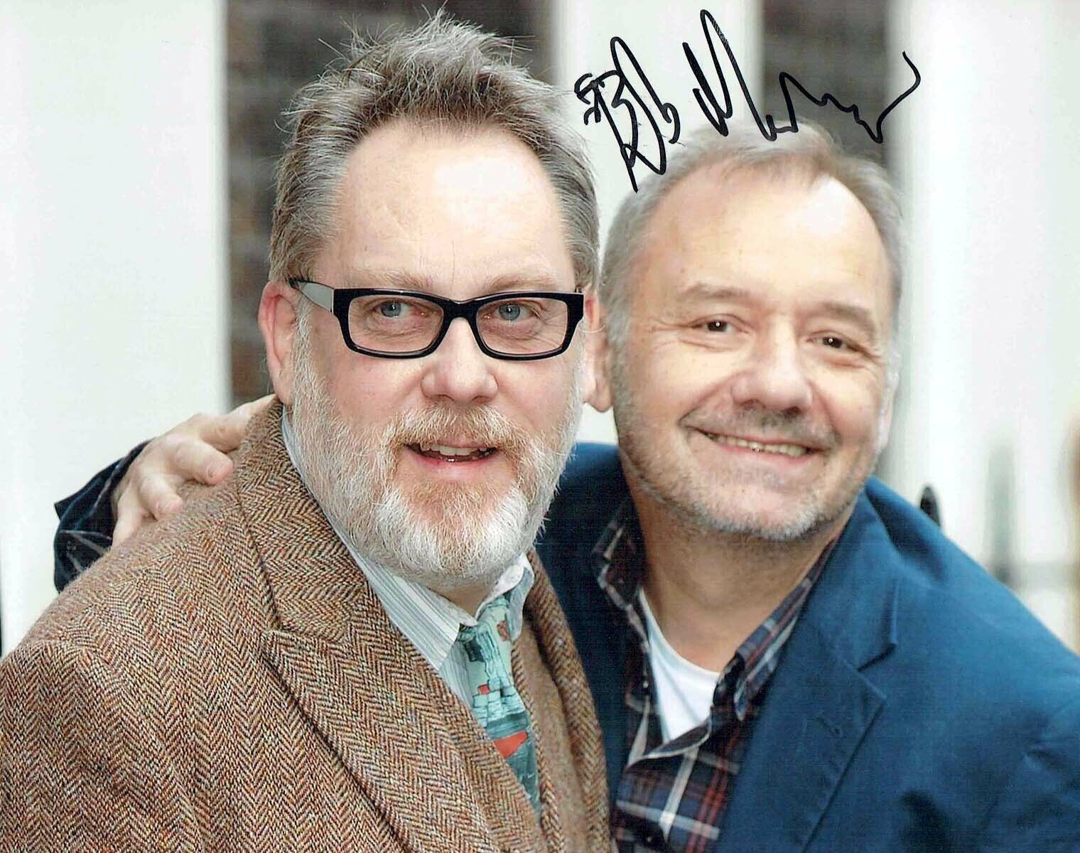 Bob MORTIMER SIGNED Autograph Photo Poster painting 2 with Vic REEVES AFTAL COA Big Night Out