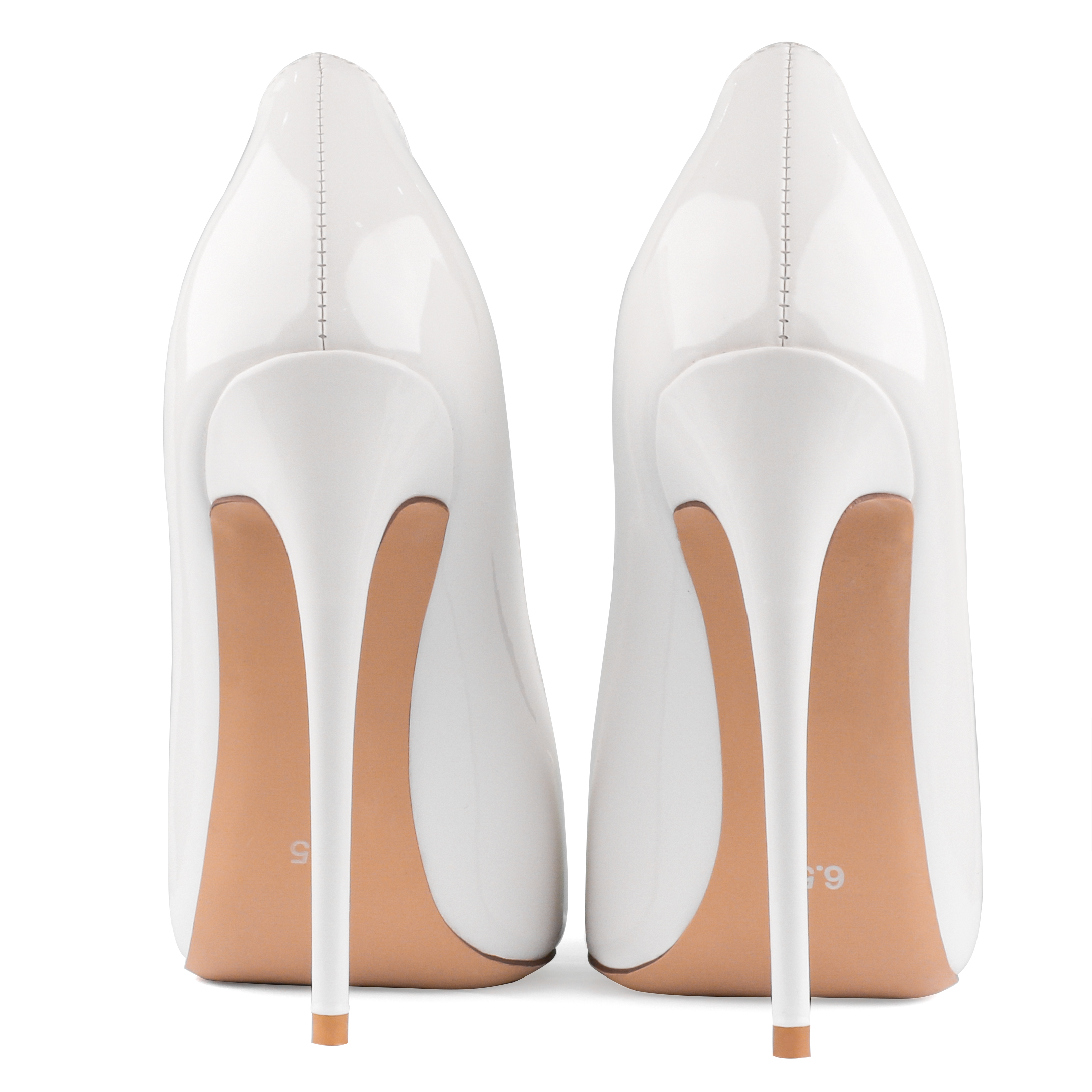 120mm Women's Pointed Toe Party Wedding Pumps Matte/Patent High Heels Shoes-MERUMOTE