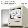 Maclock Macintosh Alarm Clock Retro Nostalgic Computer Desktop Clock