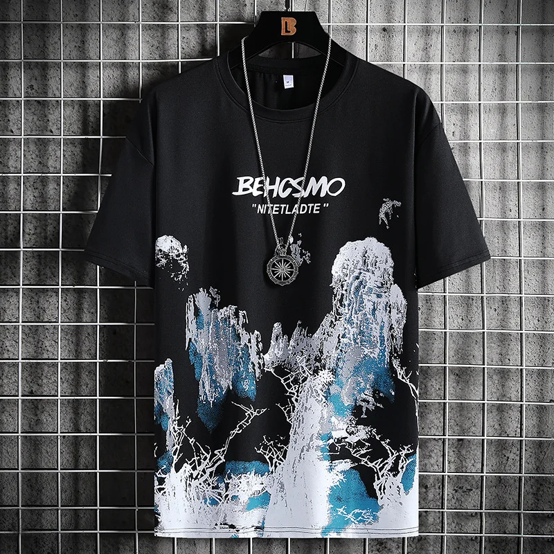 "BEHCSMO" Graffiti T-shirt Techwear Shop