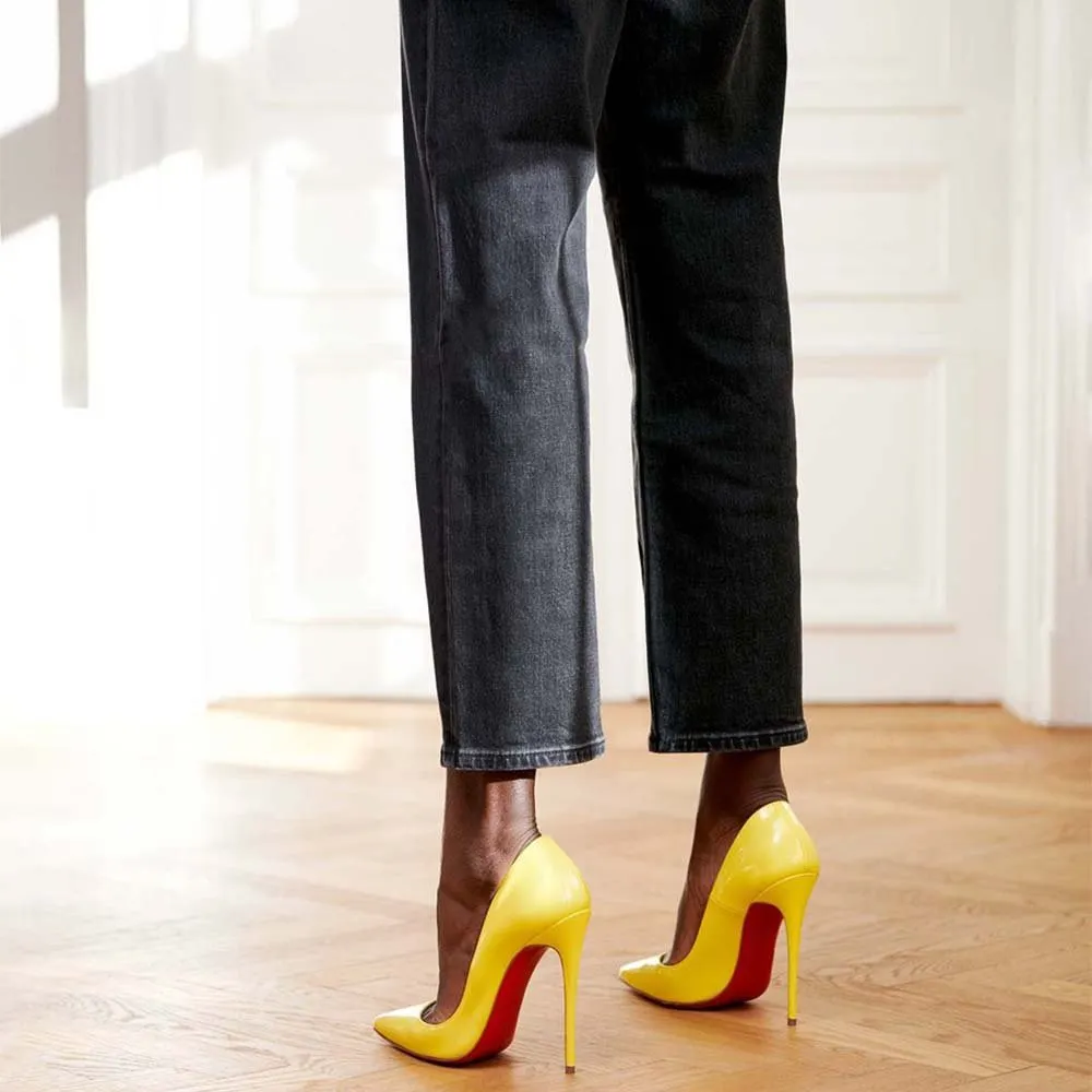 4.72" Women's Party Wedding Heels Pumps-vocosishoes